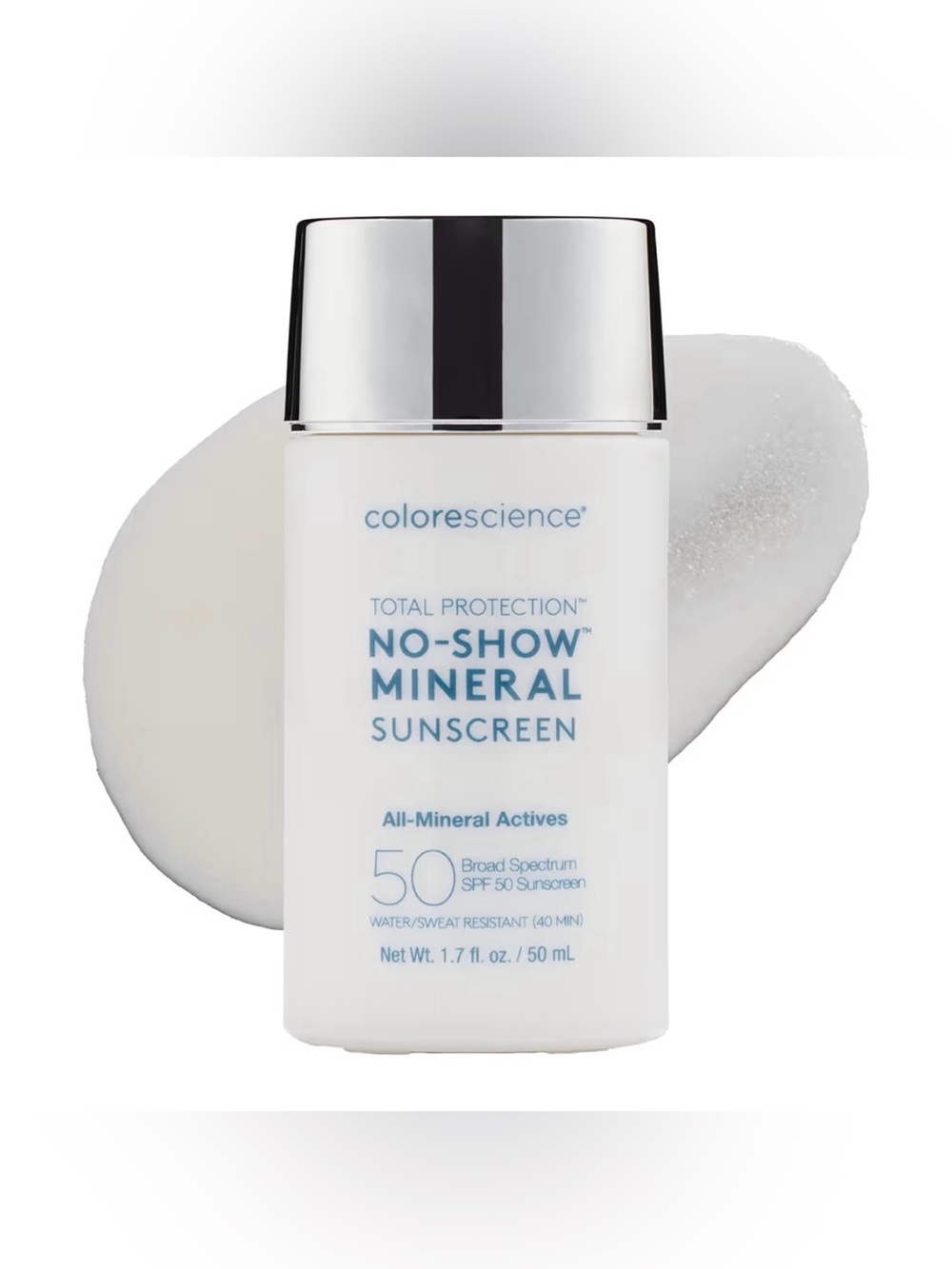 COLORESCIENCE No-Show Mineral Sunscreen SPF 50 - New in Box